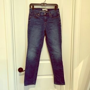 GAP “real straight” 28r jeans